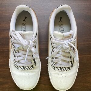 PUMA Woman’s Softfoam+ Optimal Comfort White/Cheetah